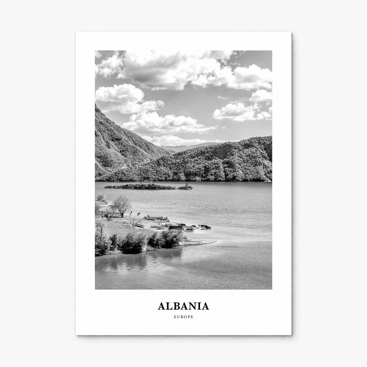 Albania Classic No 2 Poster, print only (unframed)
