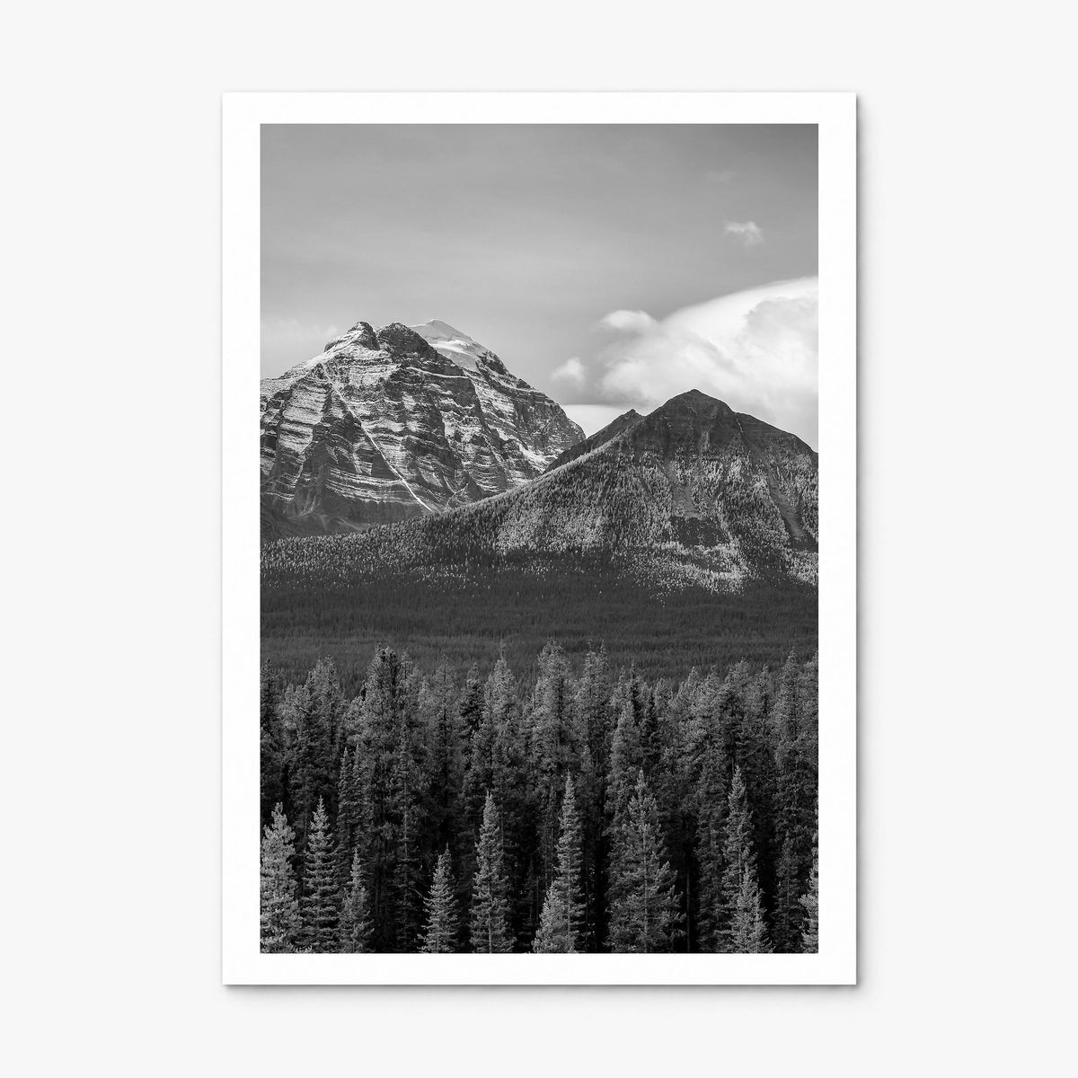 Alberta Photo Poster, print only (unframed), white border