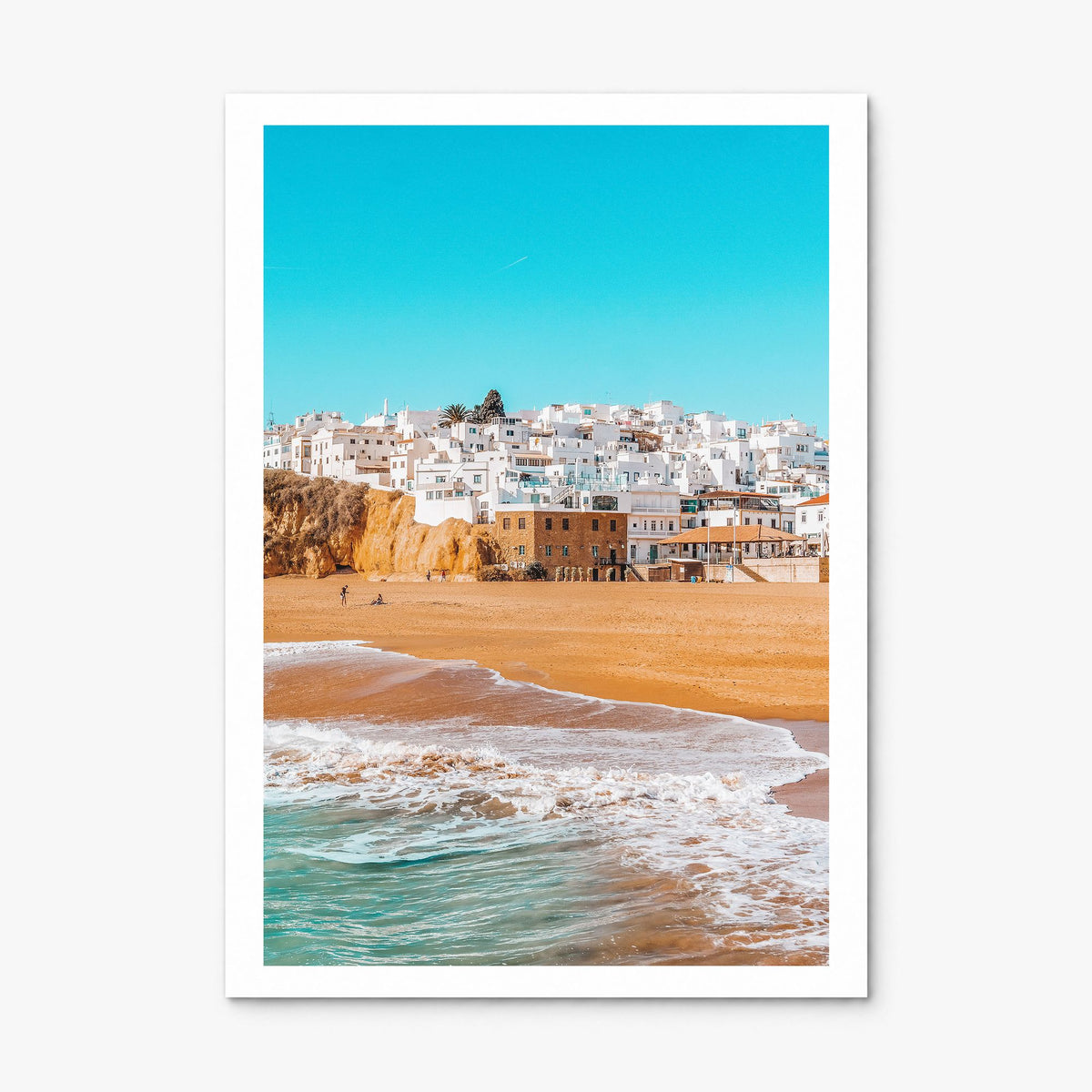 Albufeira Photo Poster, print only (unframed), white border