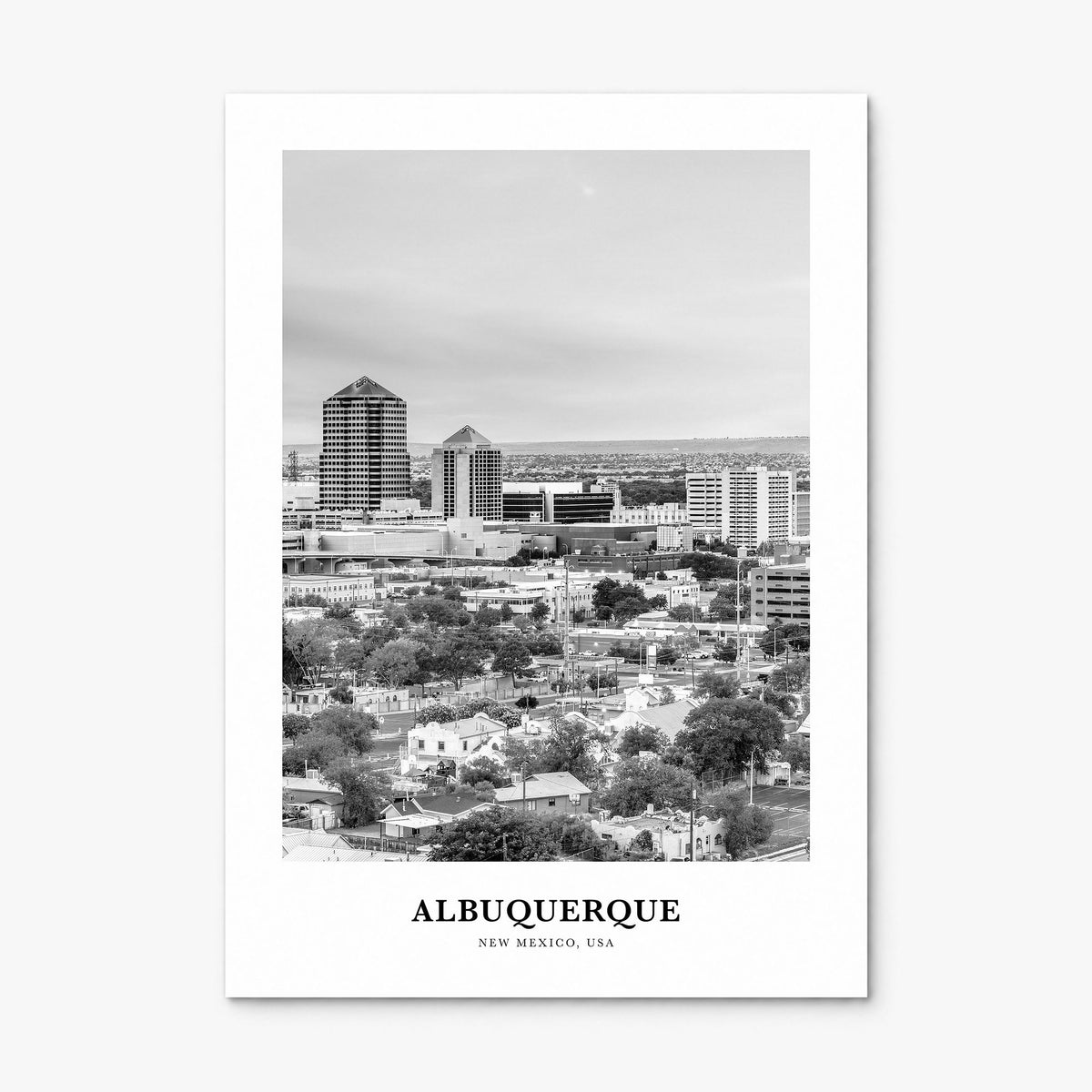 Albuquerque Classic Poster, print only (unframed)
