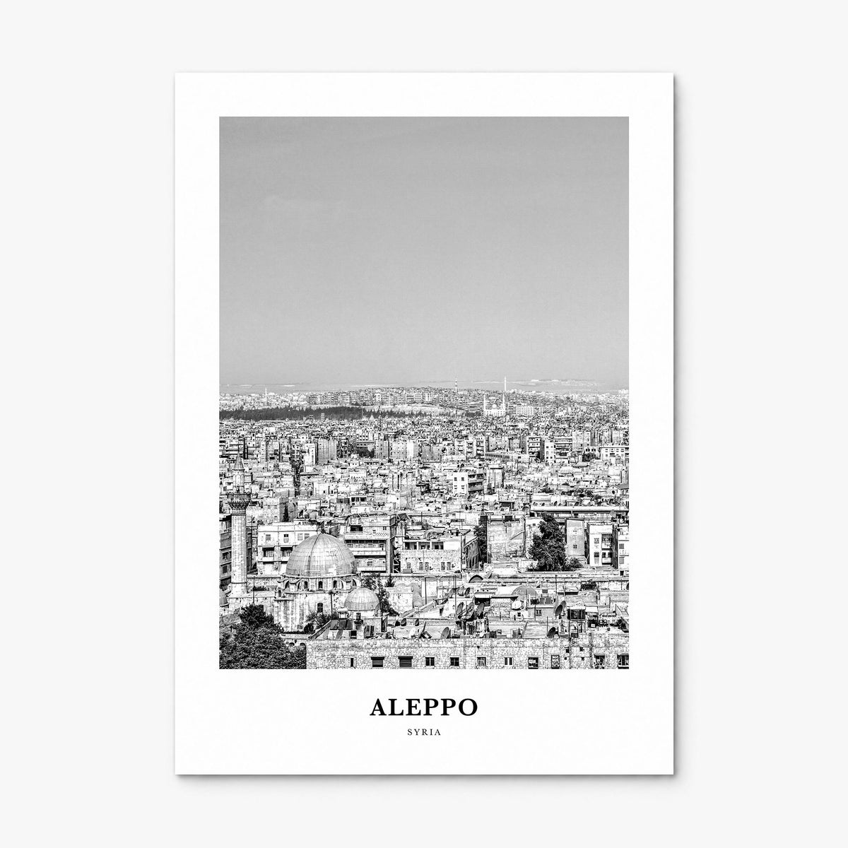 Aleppo Classic Poster, print only (unframed)