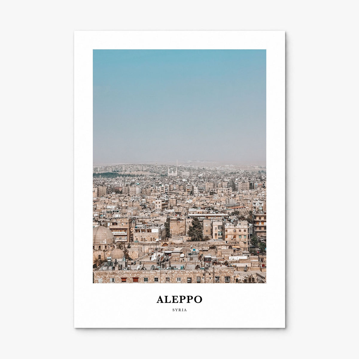 Aleppo Classic Poster, print only (unframed)
