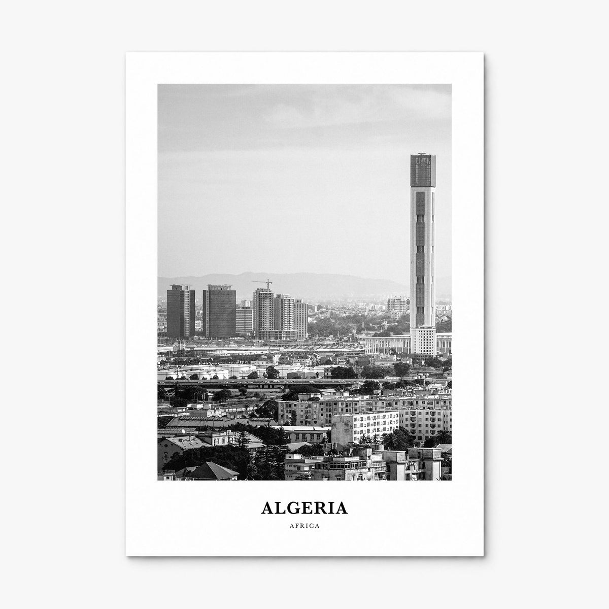 Algeria Classic Poster, print only (unframed)