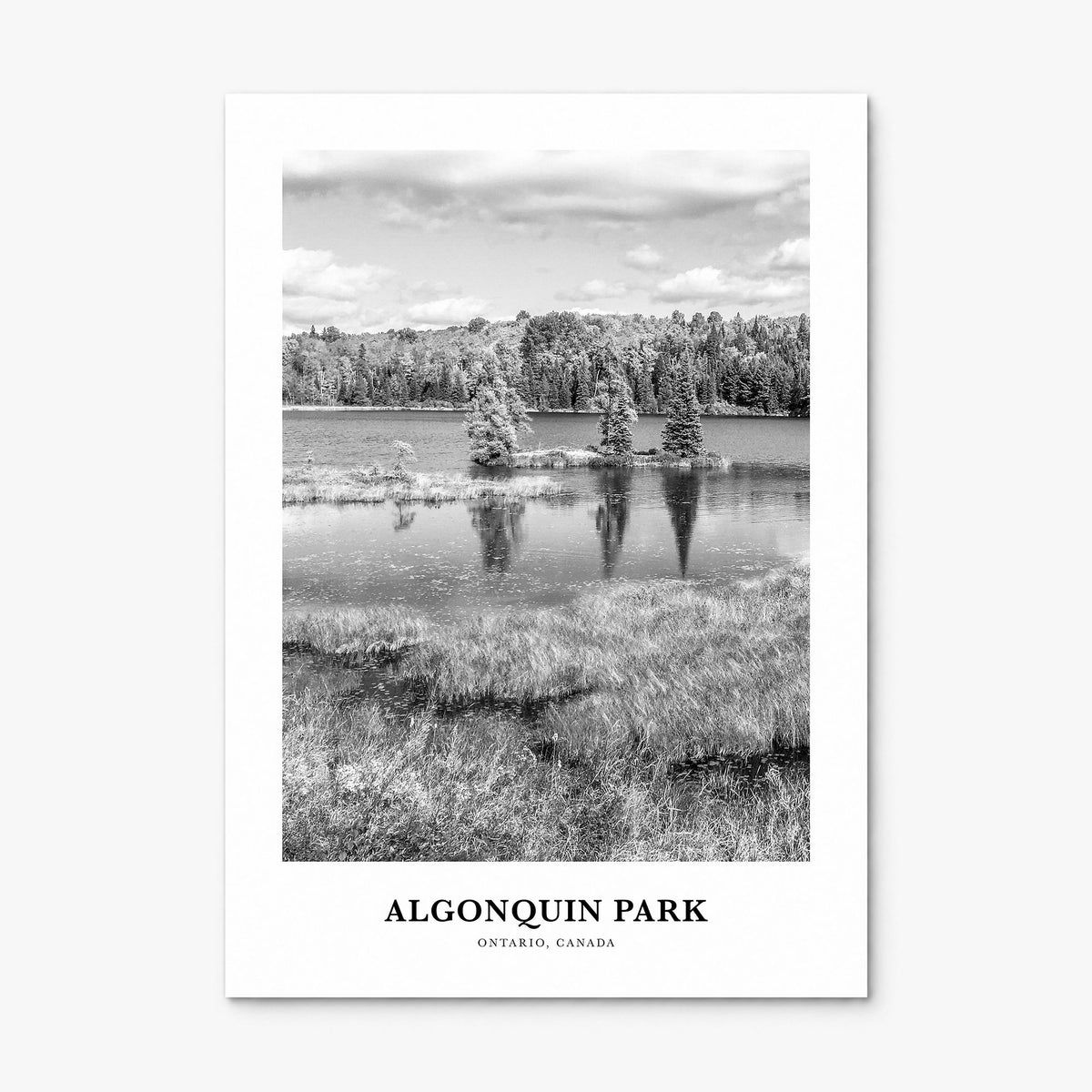 Algonquin Park Classic Poster, print only (unframed)