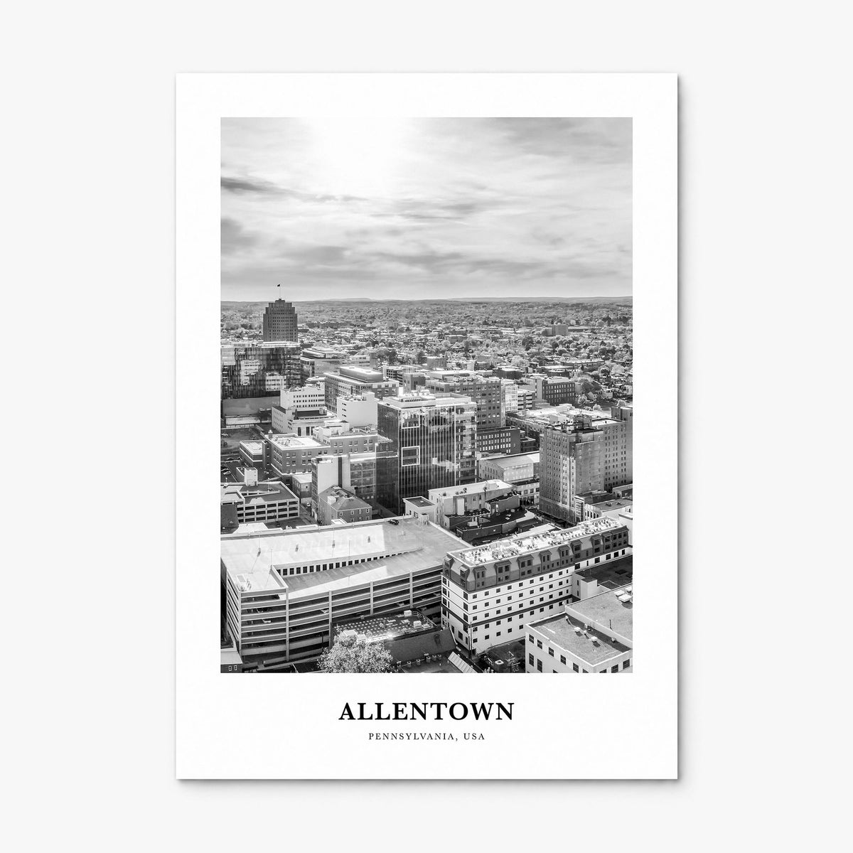 Allentown Classic Poster, print only (unframed)