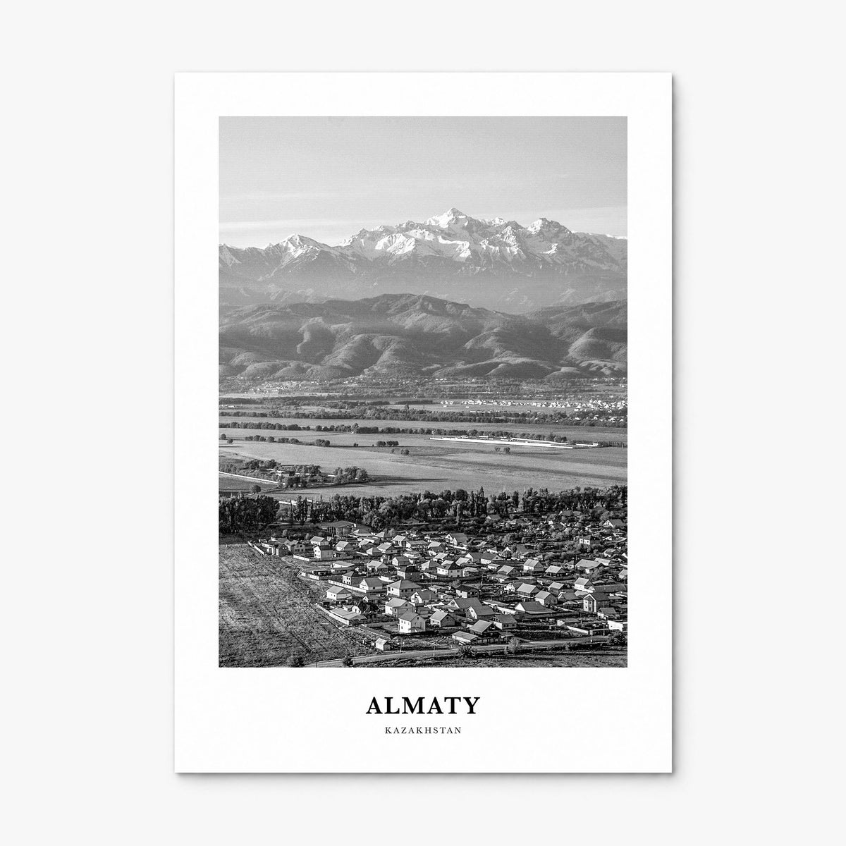 Almaty Classic Poster, print only (unframed)