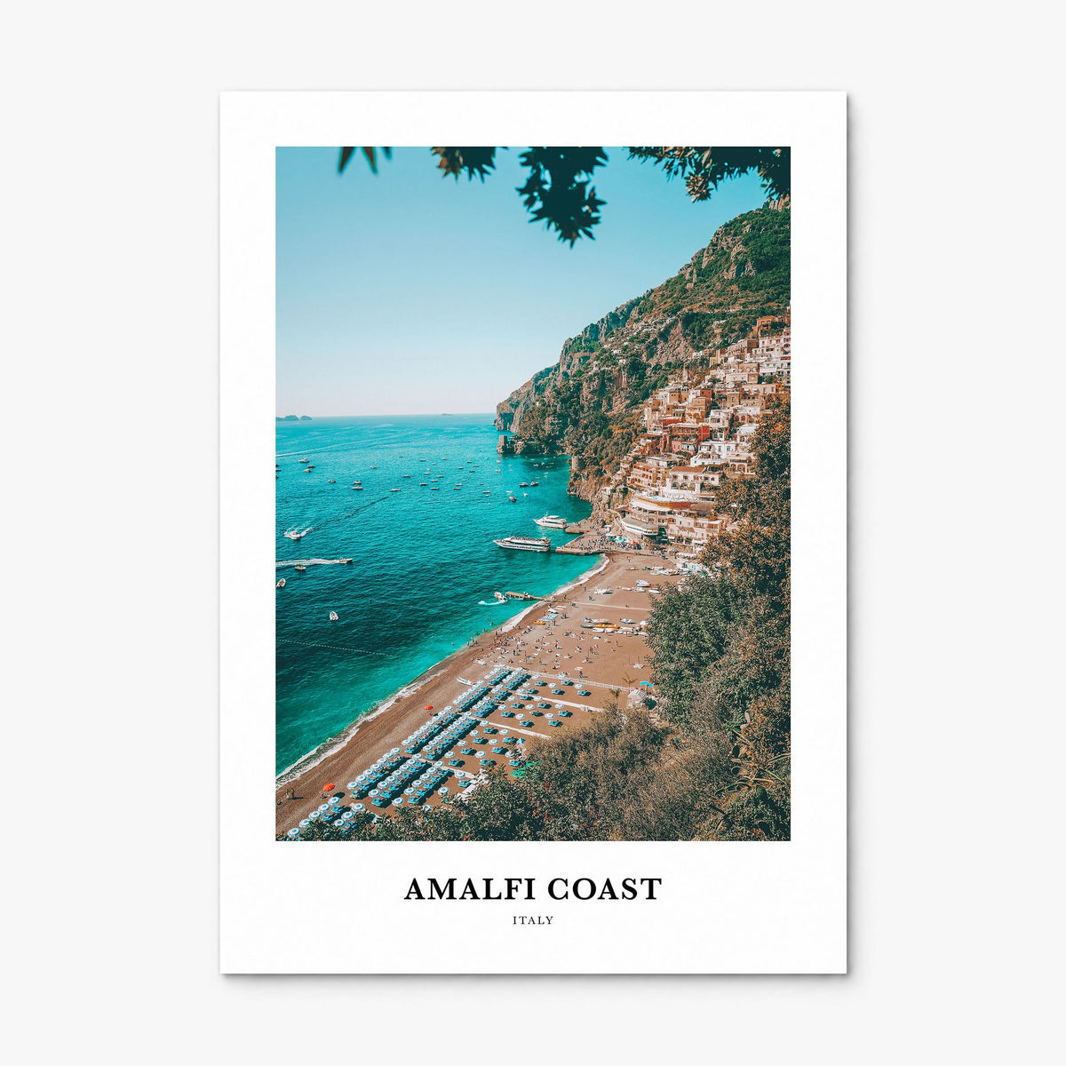 Amalfi Coast Classic Poster, print only (unframed)