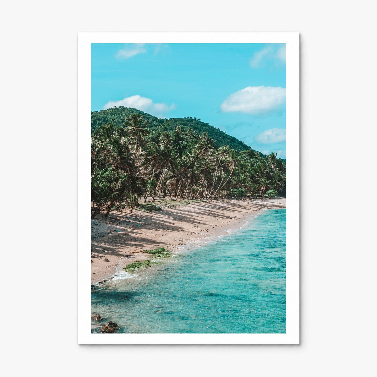 American Samoa Photo Poster, print only (unframed), white border