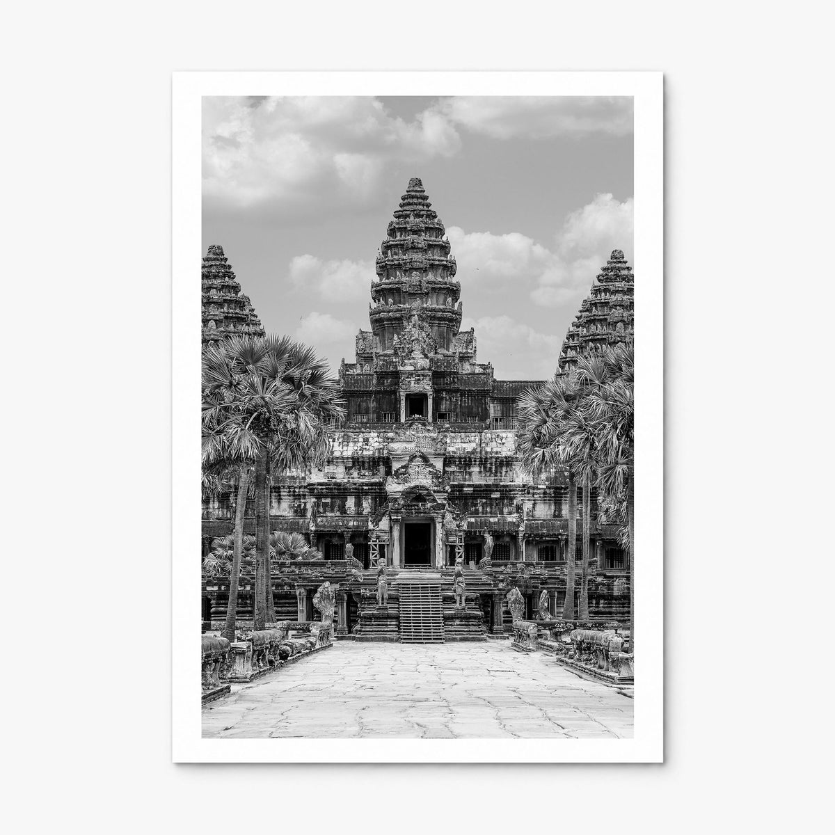 Angkor Photo Poster, print only (unframed), white border