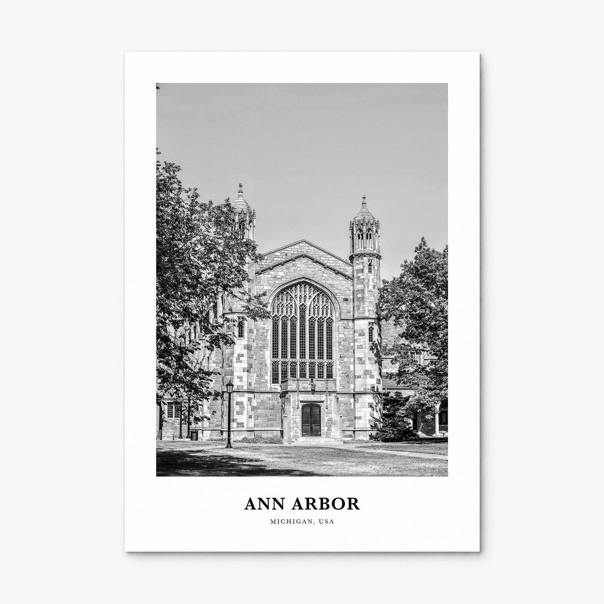 Ann Arbor Classic No 1 Poster, print only (unframed)