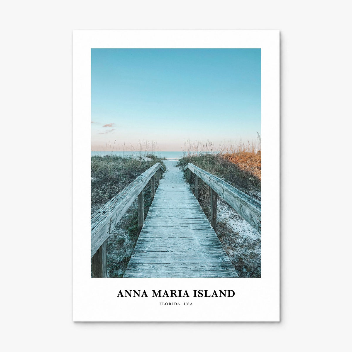 Anna Maria Island Classic Poster, print only (unframed)