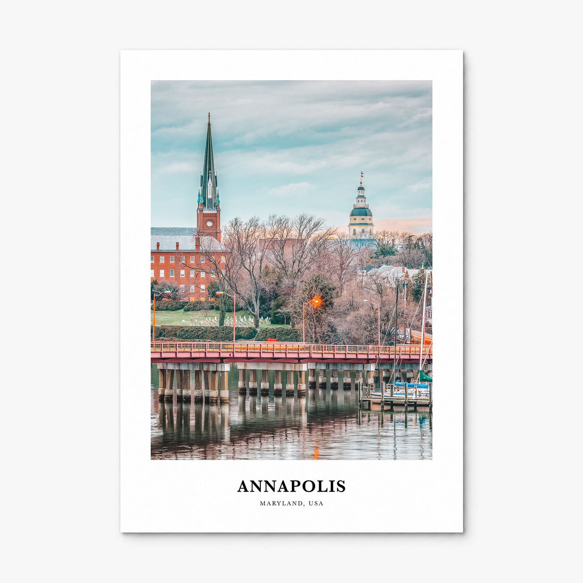 Annapolis Classic Poster, print only (unframed)