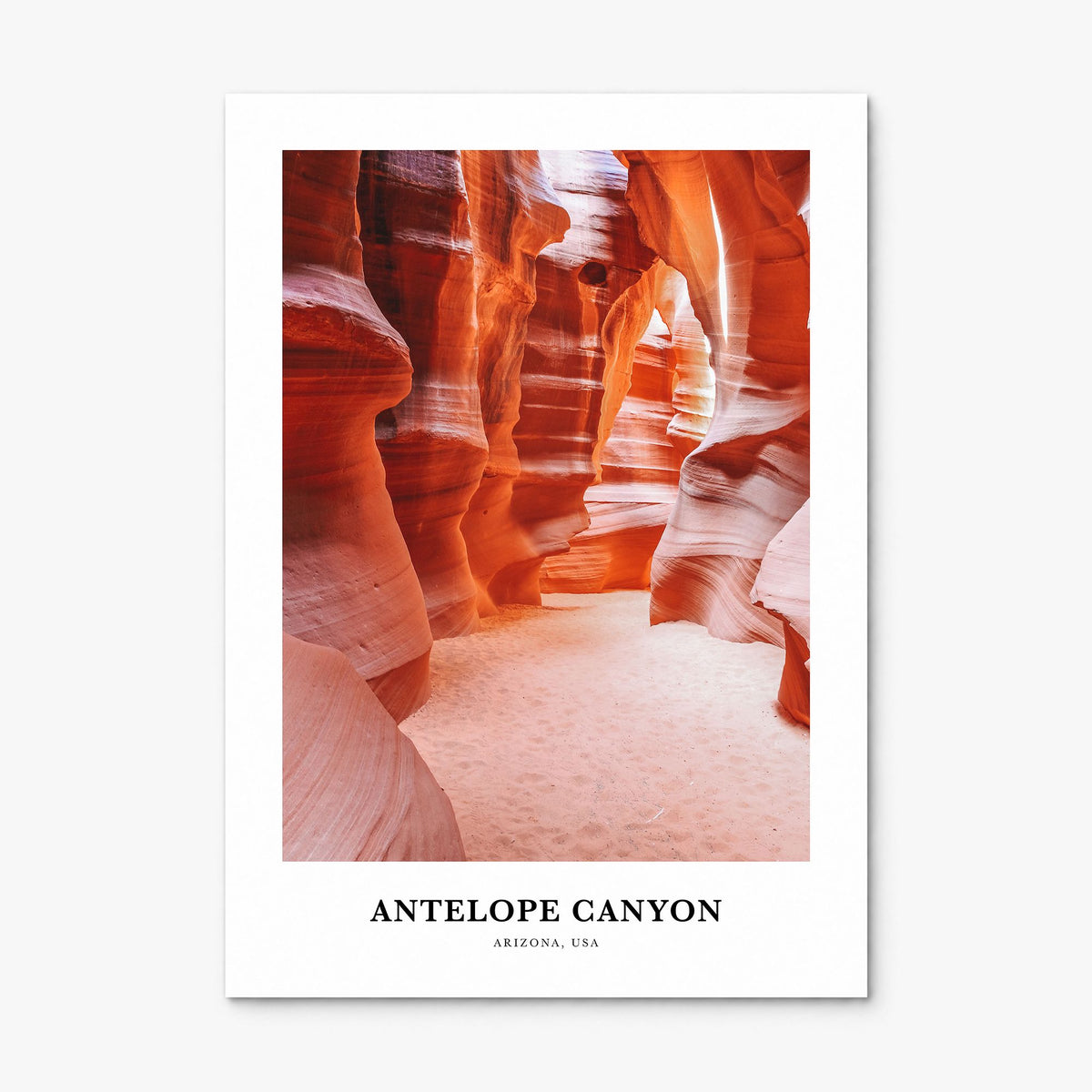 Antelope Canyon Classic Poster, print only (unframed)