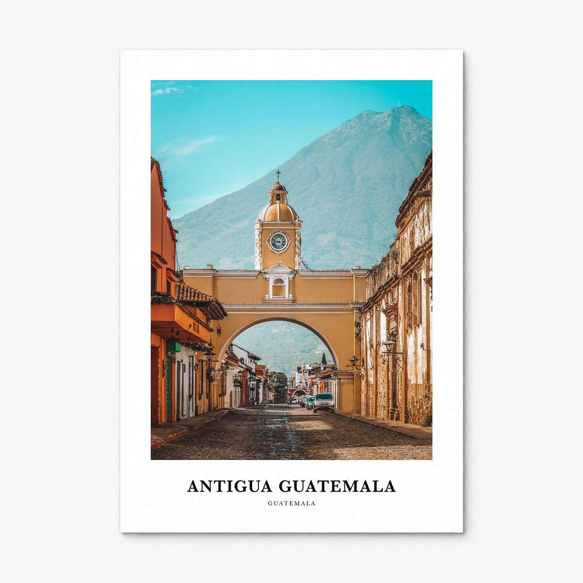 Antigua Guatemala Classic Poster, print only (unframed)