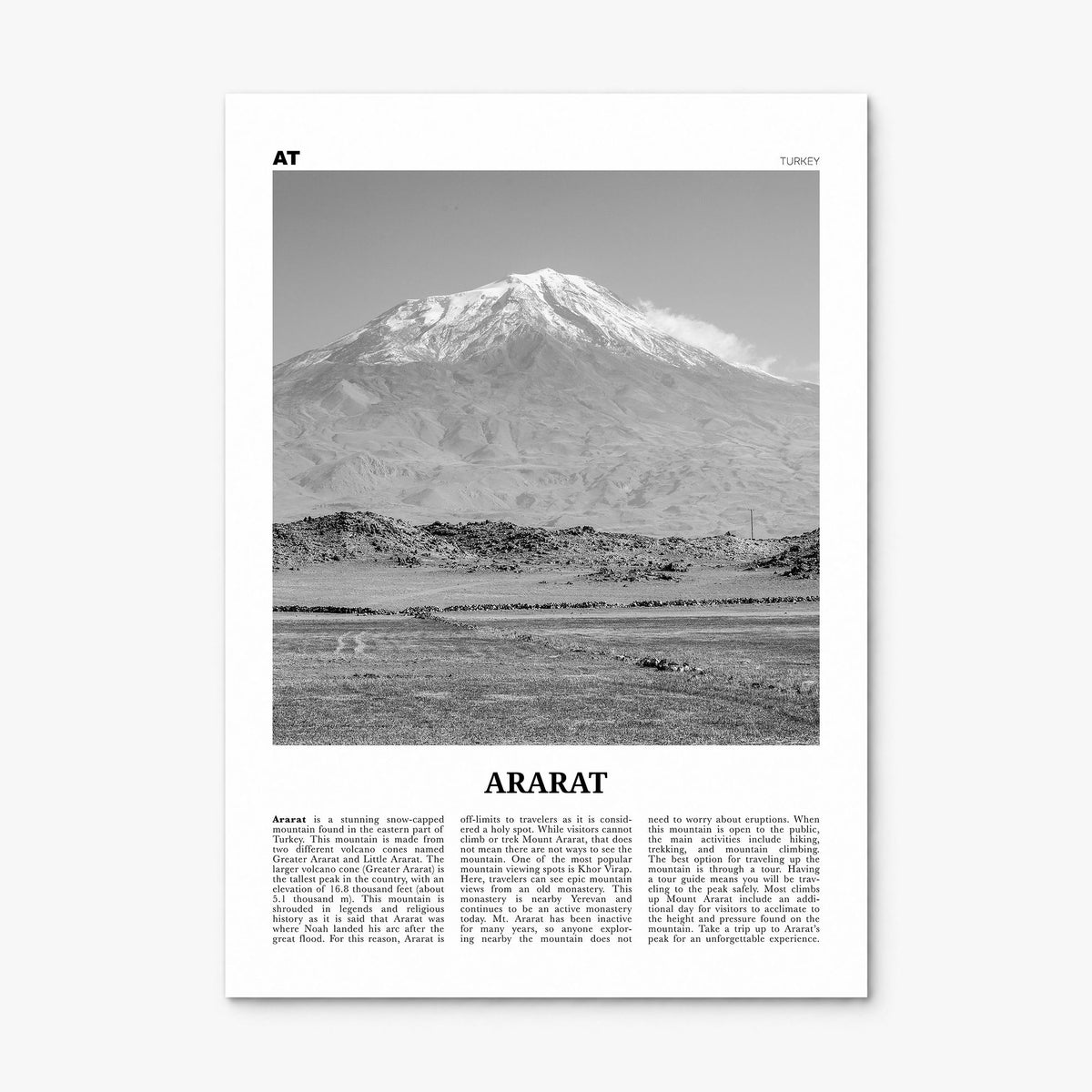 Ararat Newspaper Poster, print only (unframed)