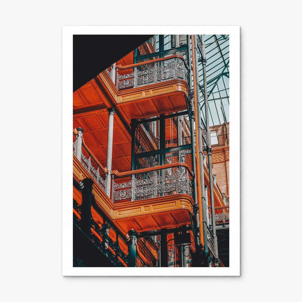 Architecture Photo No 3 Poster, print only (unframed), white border