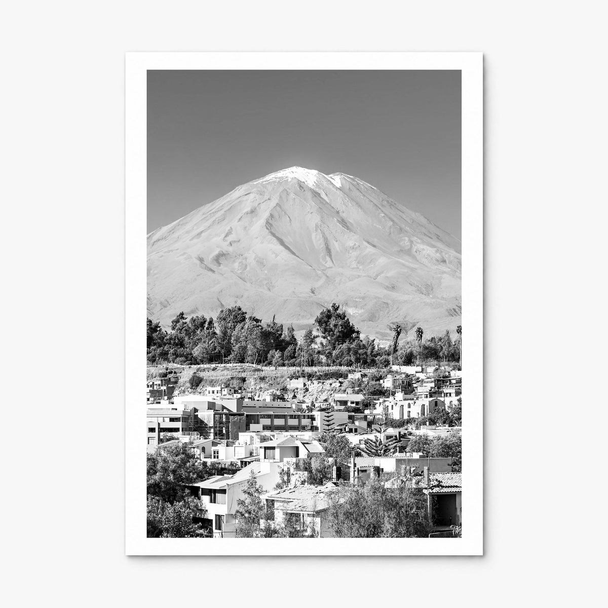 Arequipa Photo Poster, print only (unframed), white border