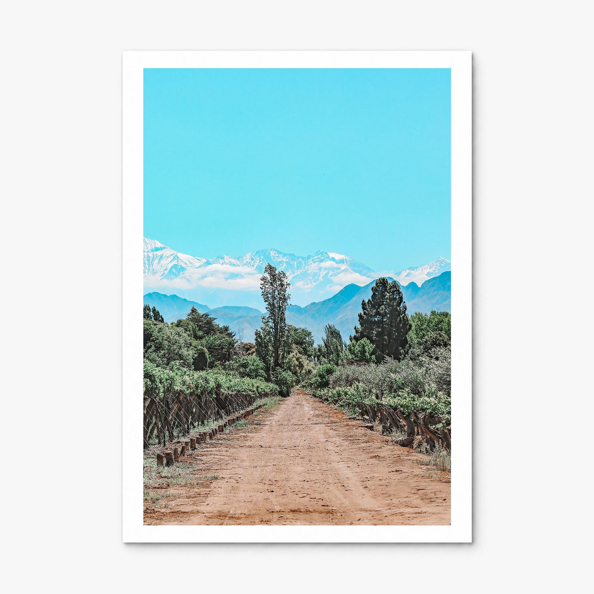 Argentina Photo Poster, print only (unframed), white border