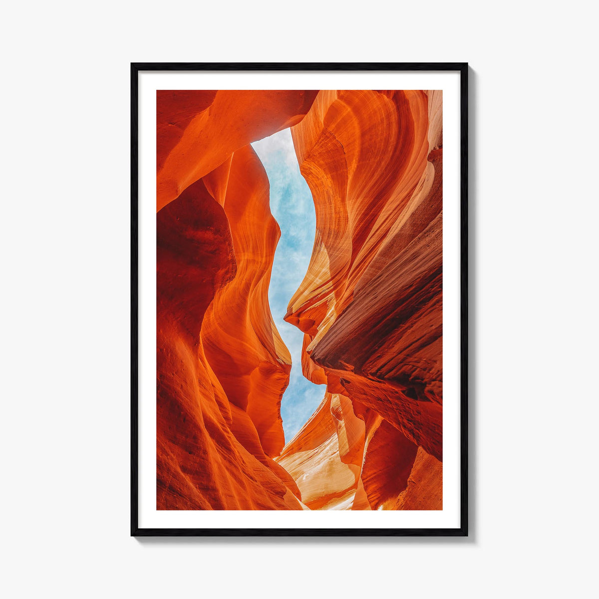 Arizona no. 2 colorful photo poster of United States – vertical wall art, unframed print shown in interior mockup