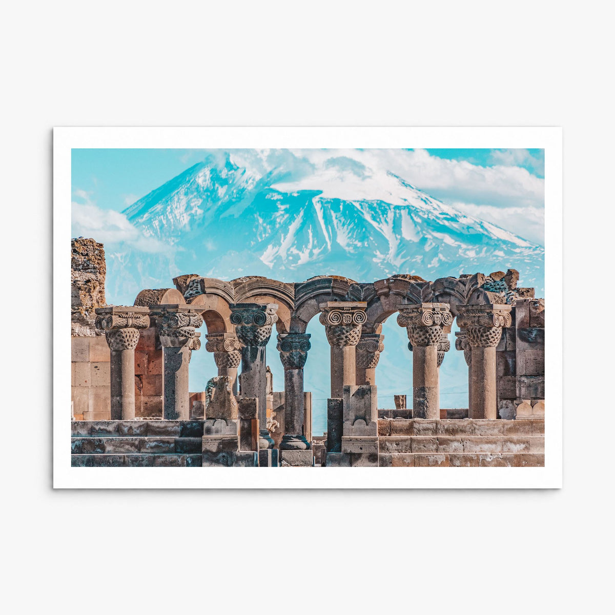 Armenia Photo Poster, print only (unframed), white border