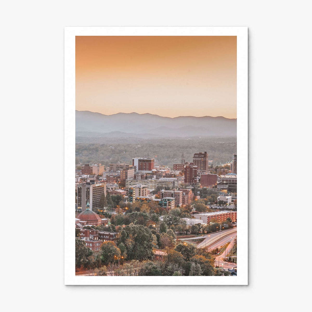Asheville Photo No 1 Poster, print only (unframed), white border