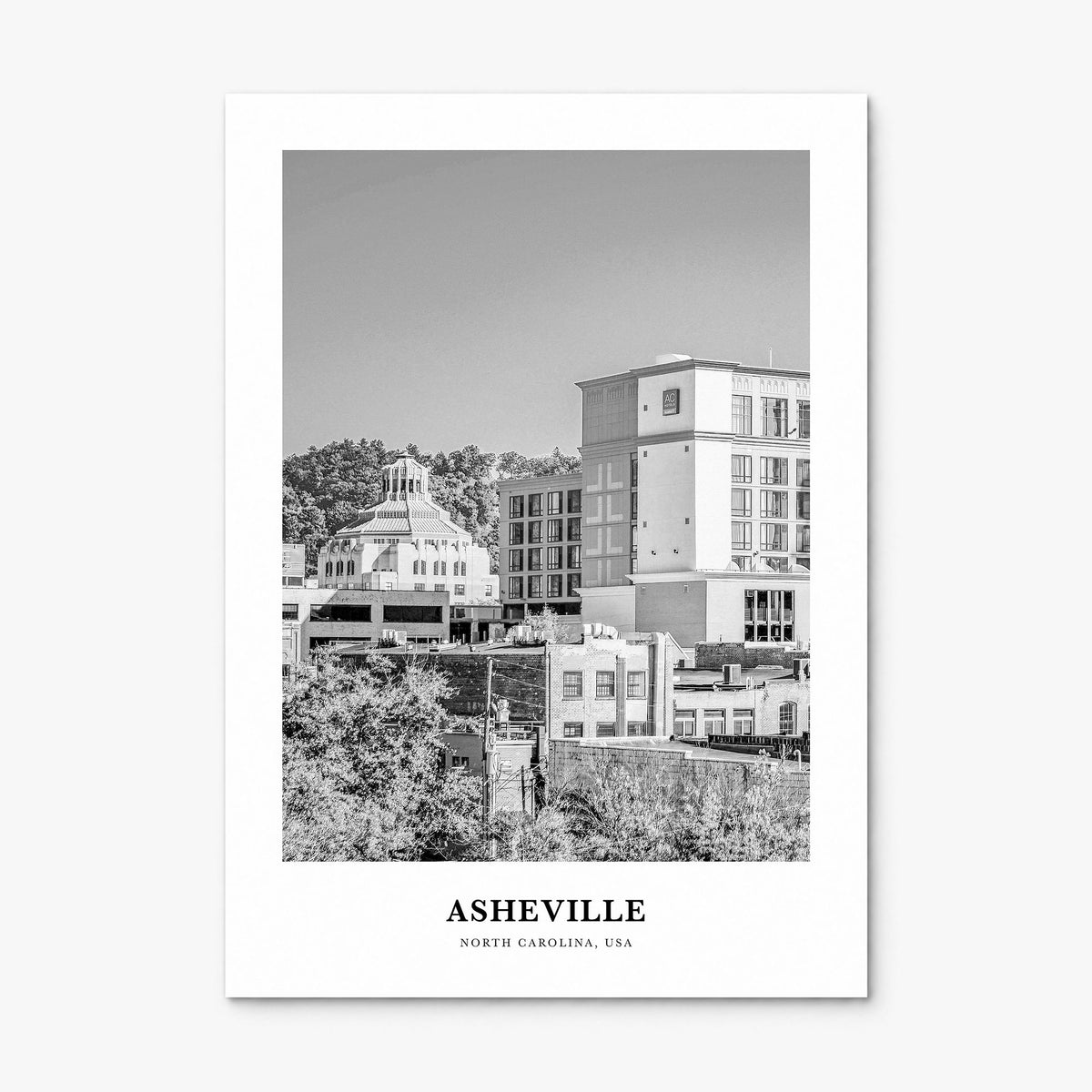 Asheville Classic No 1 Poster, print only (unframed)