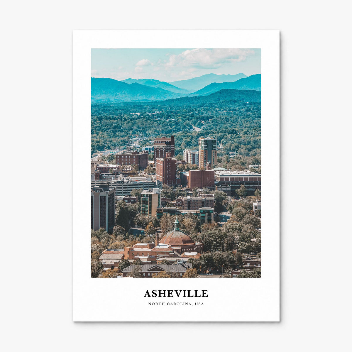 Asheville Classic Poster, print only (unframed)