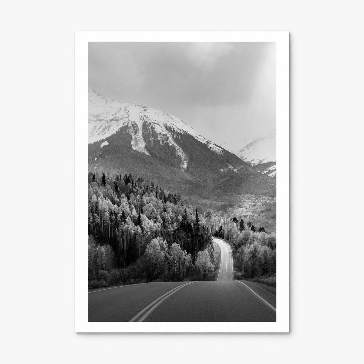 Aspen Photo No 2 Poster, print only (unframed), white border