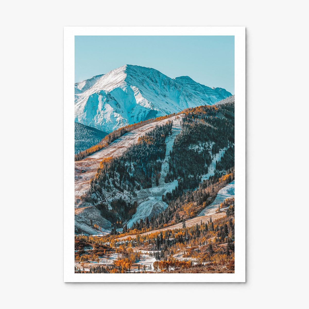 Aspen Photo No 1 Poster, print only (unframed), white border