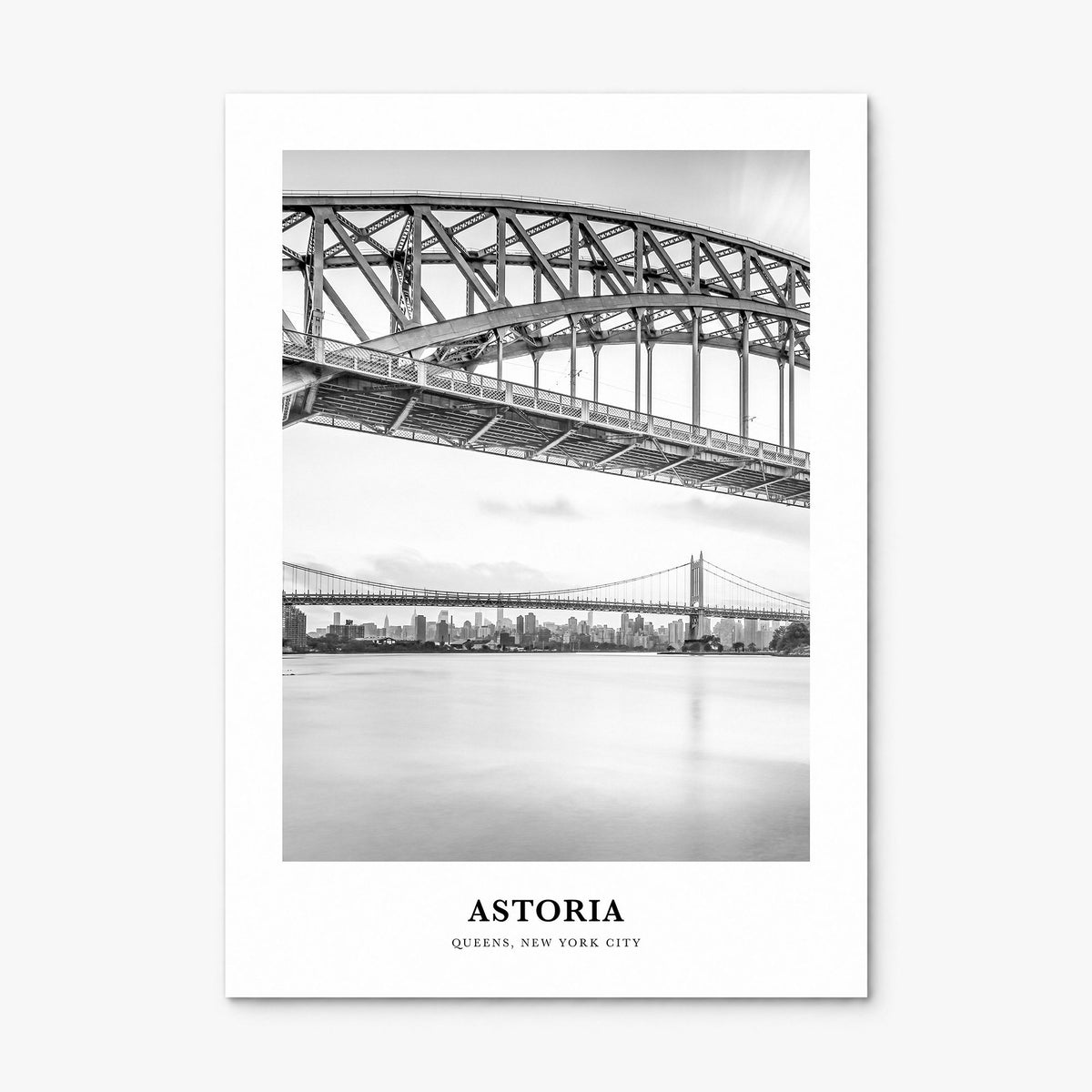 Astoria, New York Classic Poster, print only (unframed)