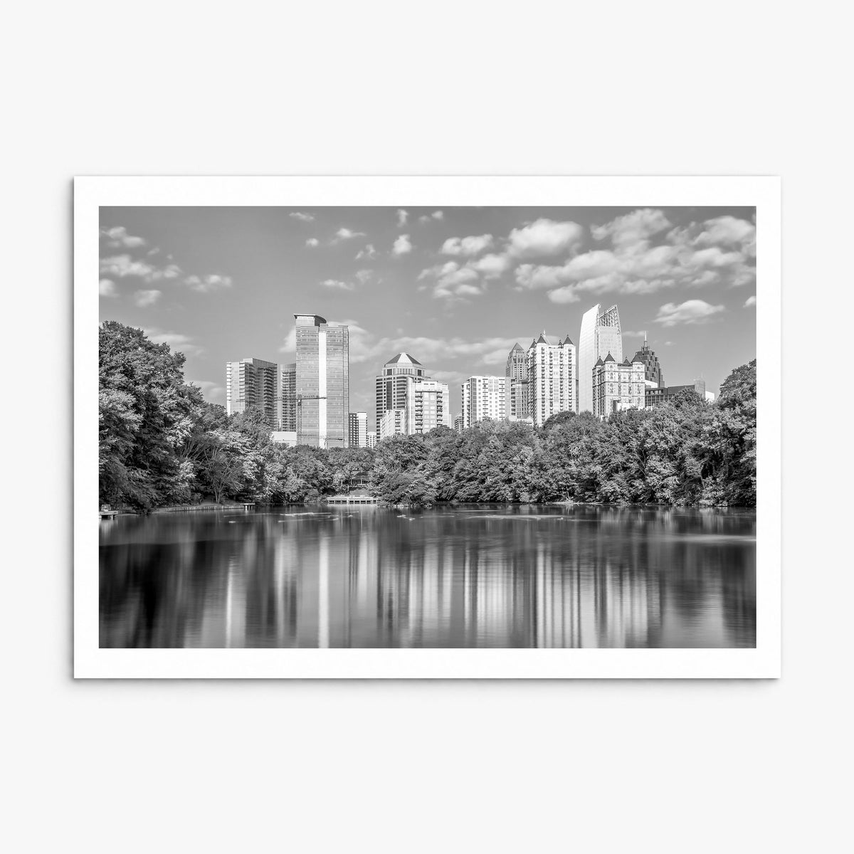 Atlanta Photo Poster, print only (unframed), white border