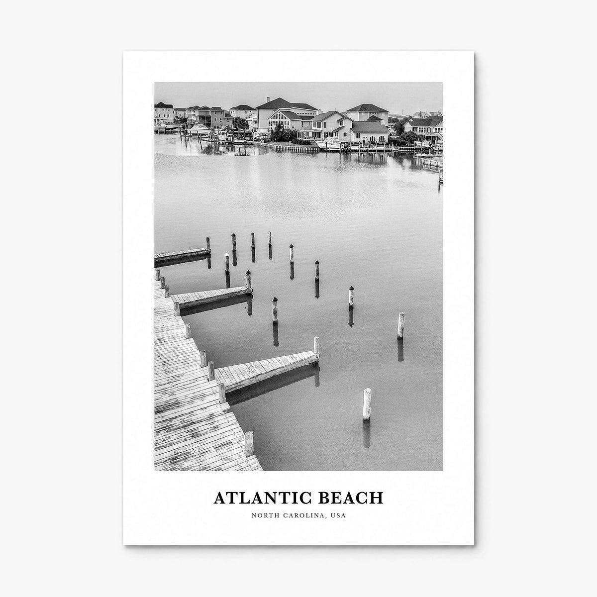 Atlantic Beach Classic Poster, print only (unframed)