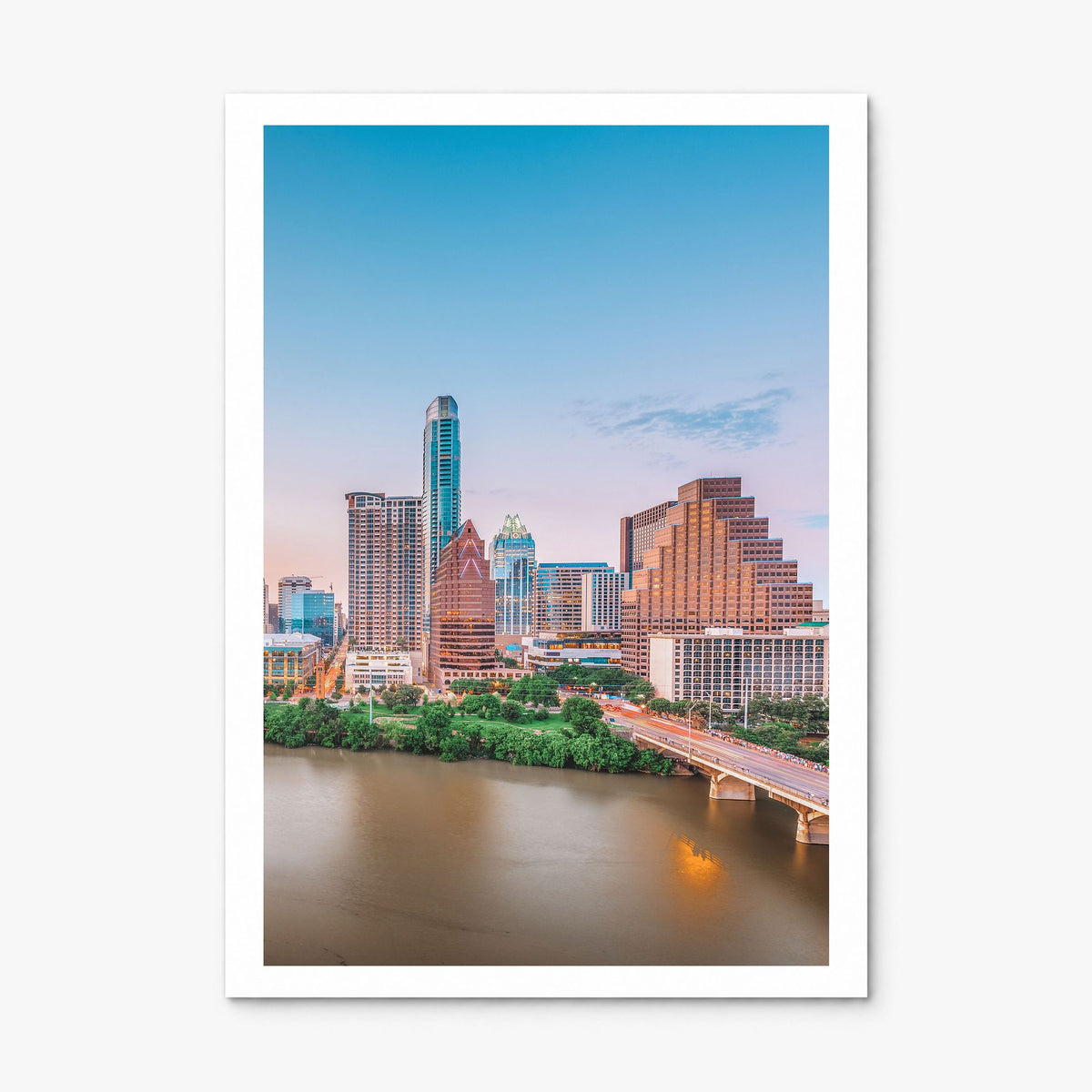 Austin Photo No 1 Poster, print only (unframed), white border