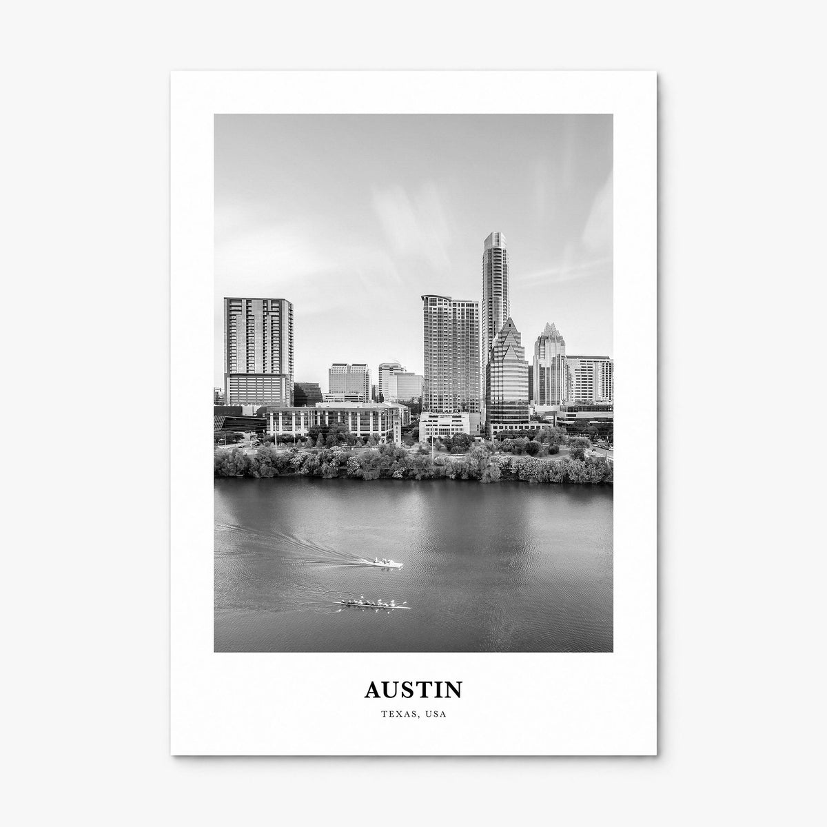 Austin Classic No 3 Poster, print only (unframed)