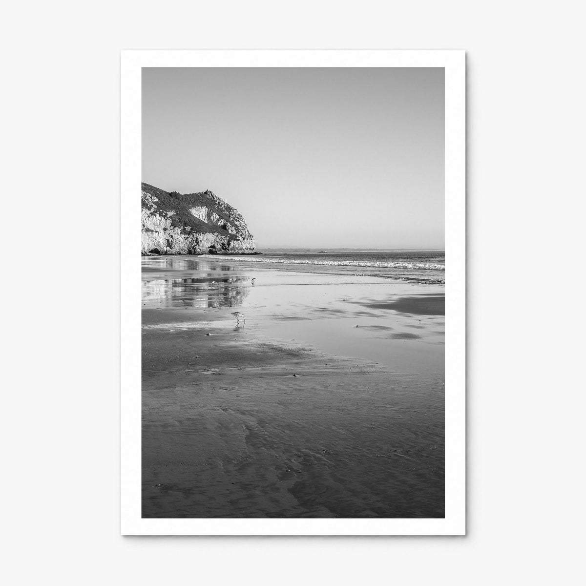 Avila Beach Photo Poster, print only (unframed), white border
