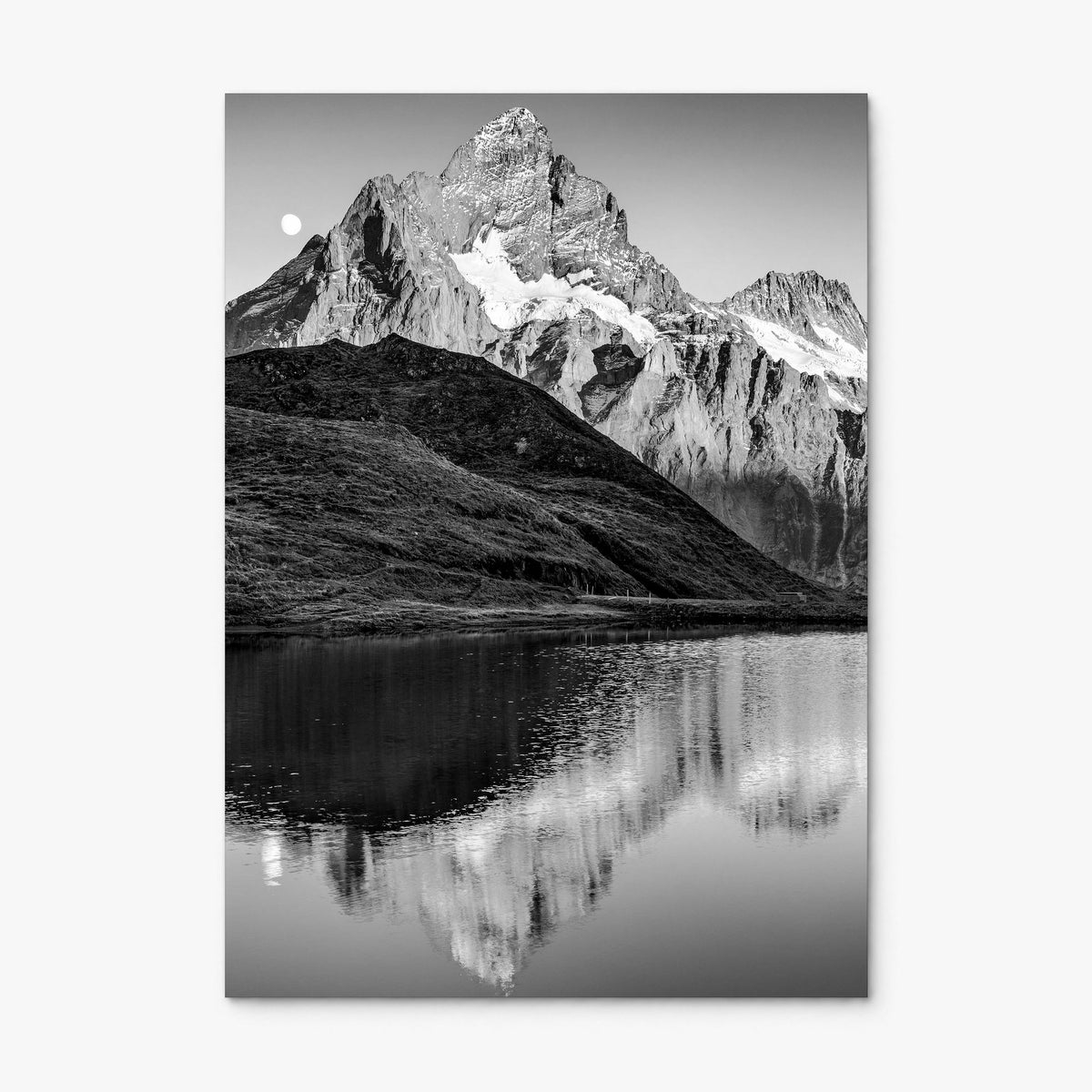 Bachalpsee Photo Poster, print only (unframed), full image (no border)