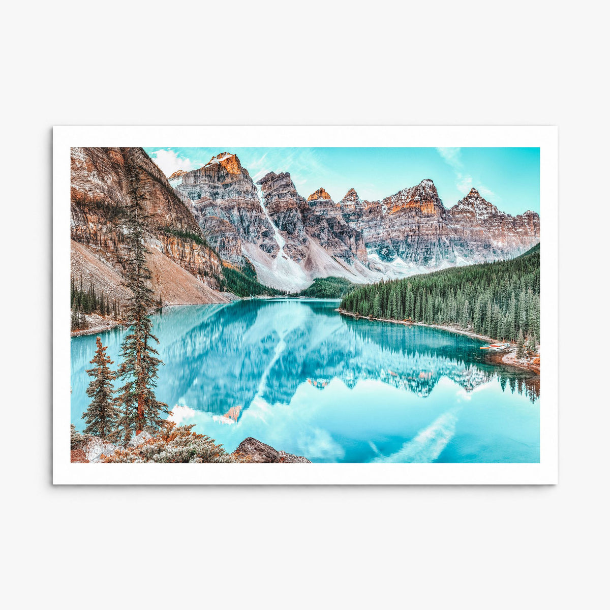 Banff Photo Poster, print only (unframed), white border