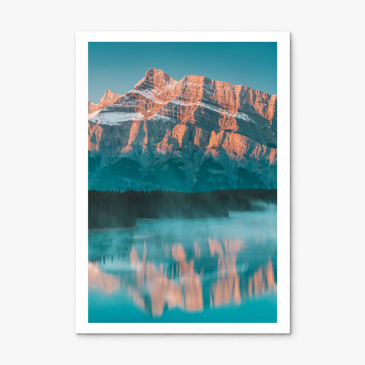 Banff Photo Poster, print only (unframed), white border