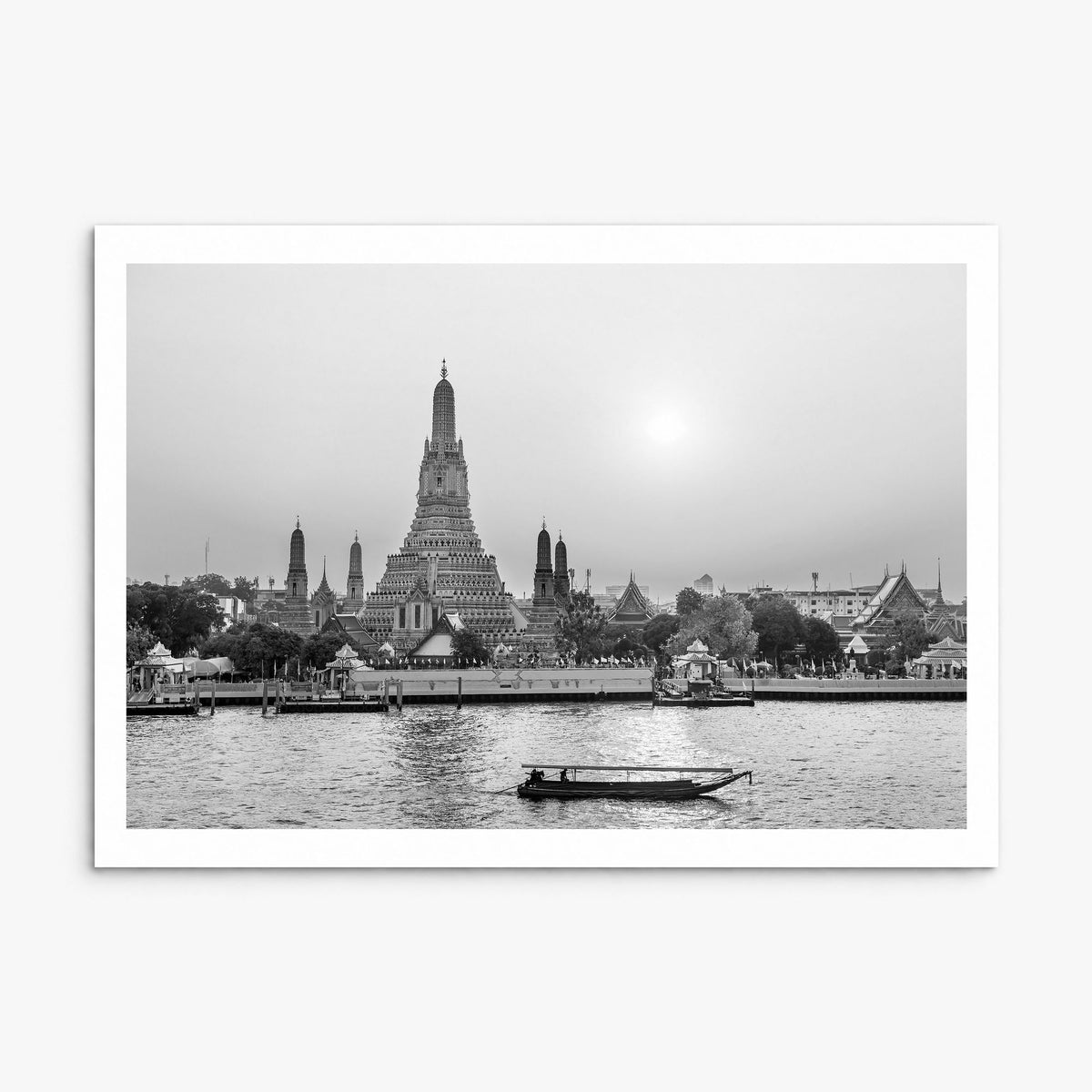 Bangkok Photo Poster, print only (unframed), white border