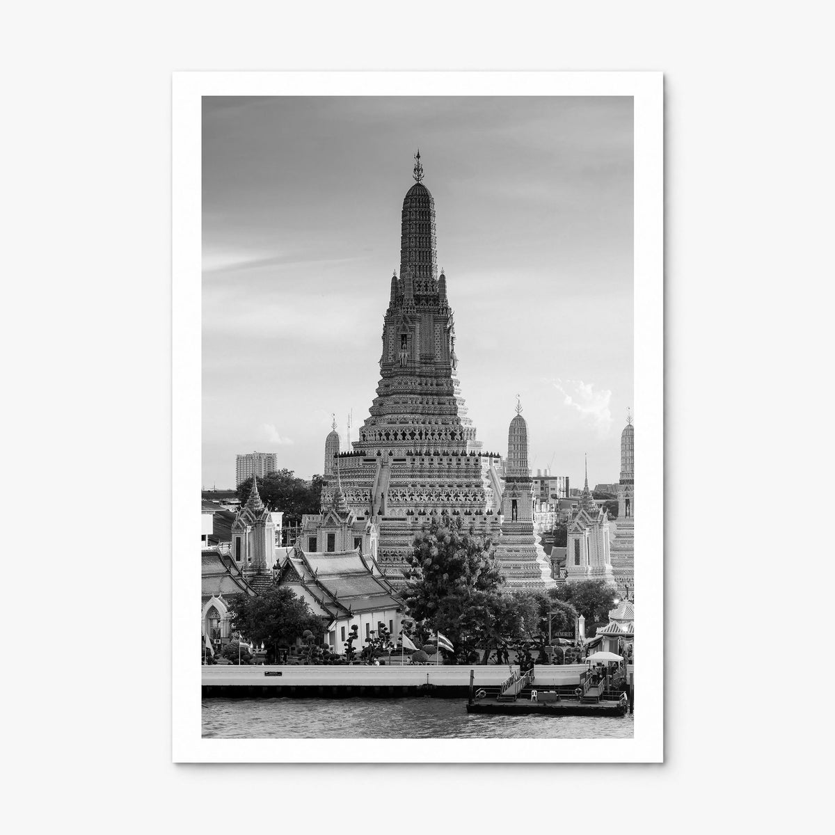 Bangkok Photo Poster, print only (unframed), white border