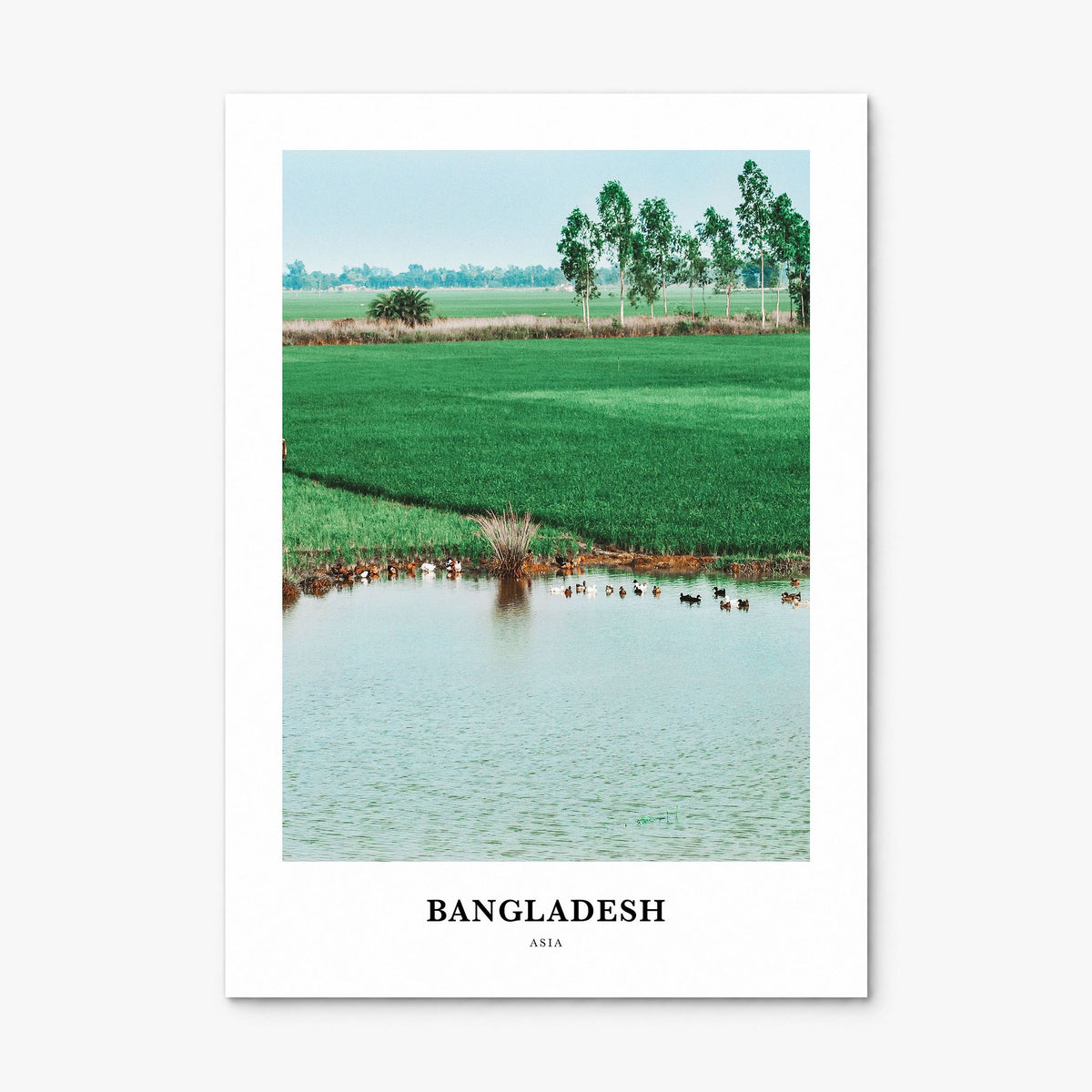 Bangladesh Classic Poster, print only (unframed)