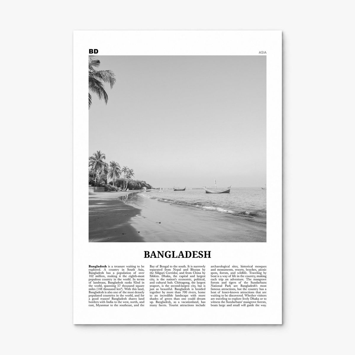 Bangladesh Newspaper No 1 Poster, print only (unframed)