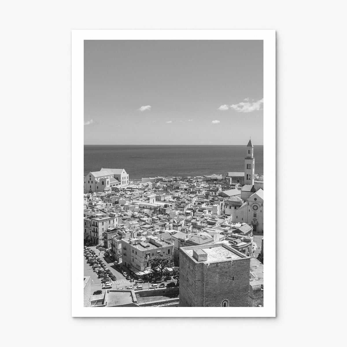 Bari Photo Poster, print only (unframed), white border
