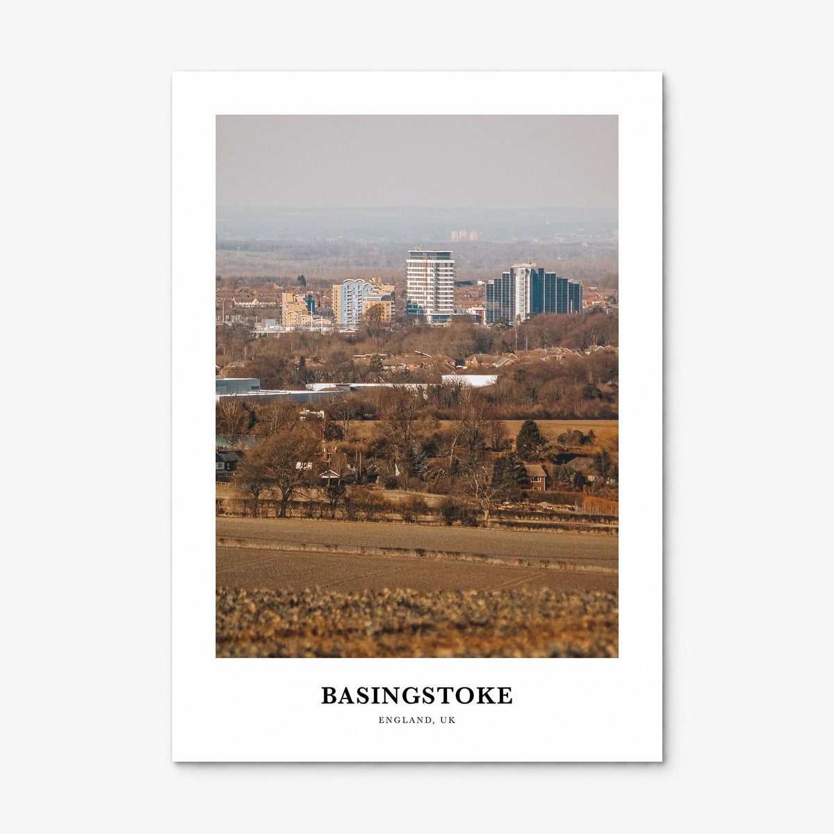Basingstoke Classic Poster, print only (unframed)