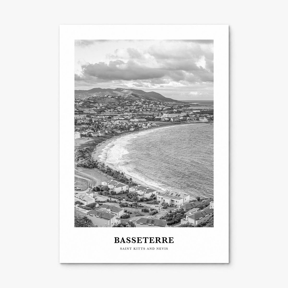 Basseterre Classic Poster, print only (unframed)