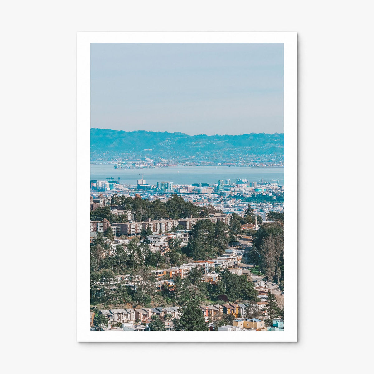 Bay Area Photo No 1 Poster, print only (unframed), white border