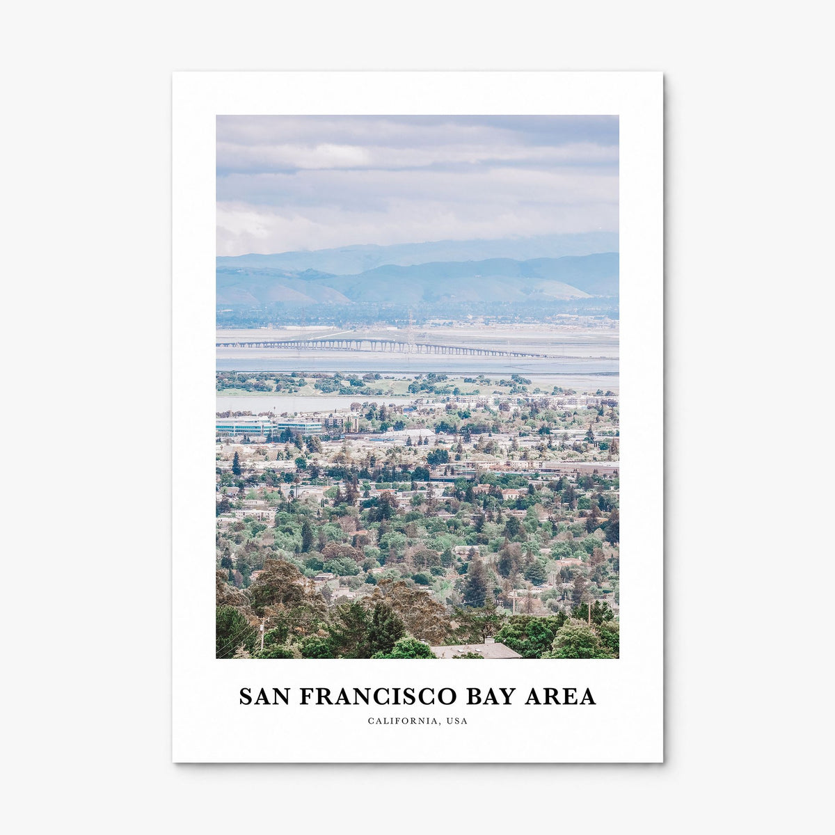 San Francisco Bay Area Classic No 2 Poster, print only (unframed)