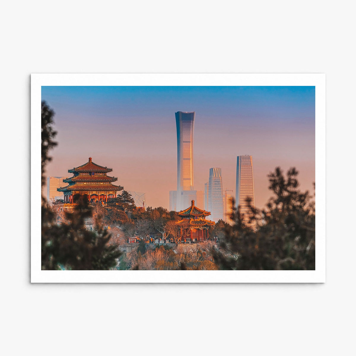 Beijing Photo Poster, print only (unframed), white border