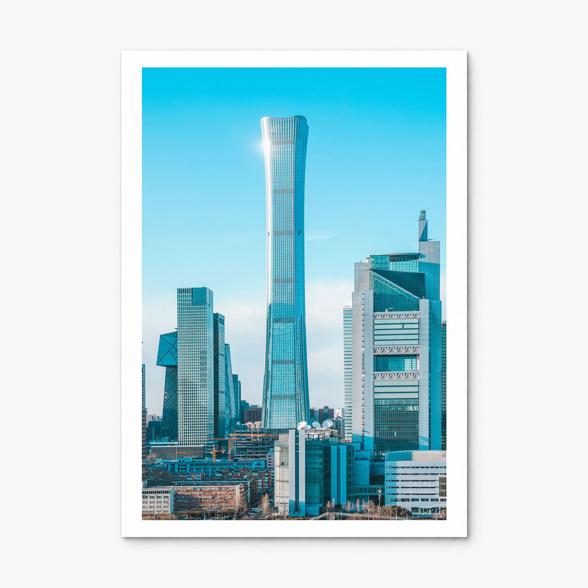 Beijing Photo No 1 Poster, print only (unframed), white border