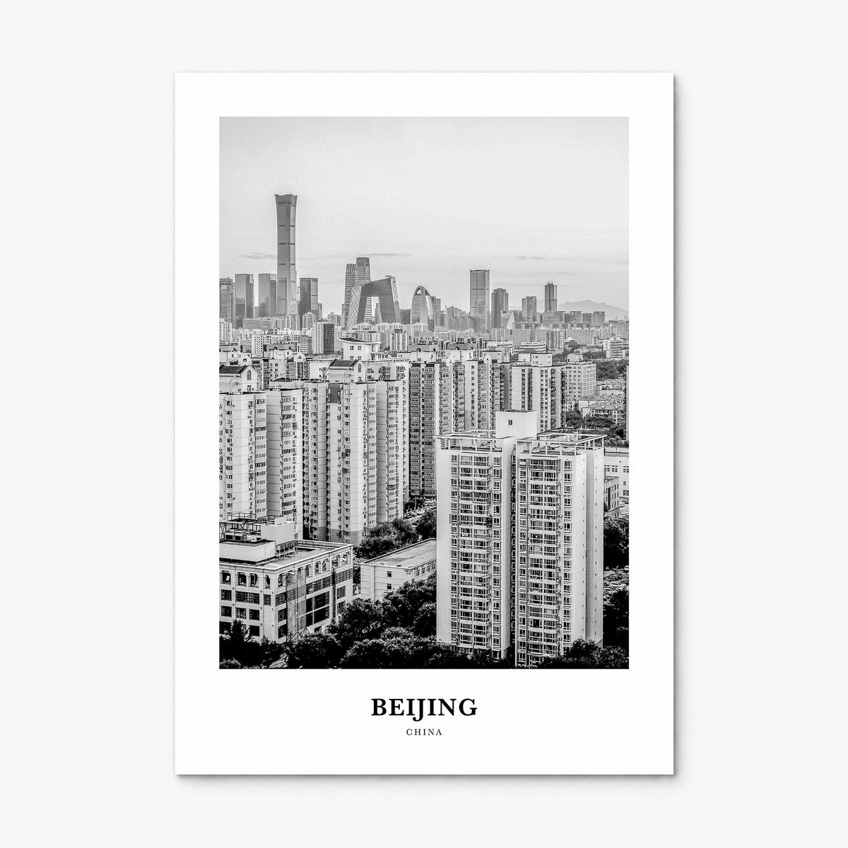 Beijing Classic No 3 Poster, print only (unframed)